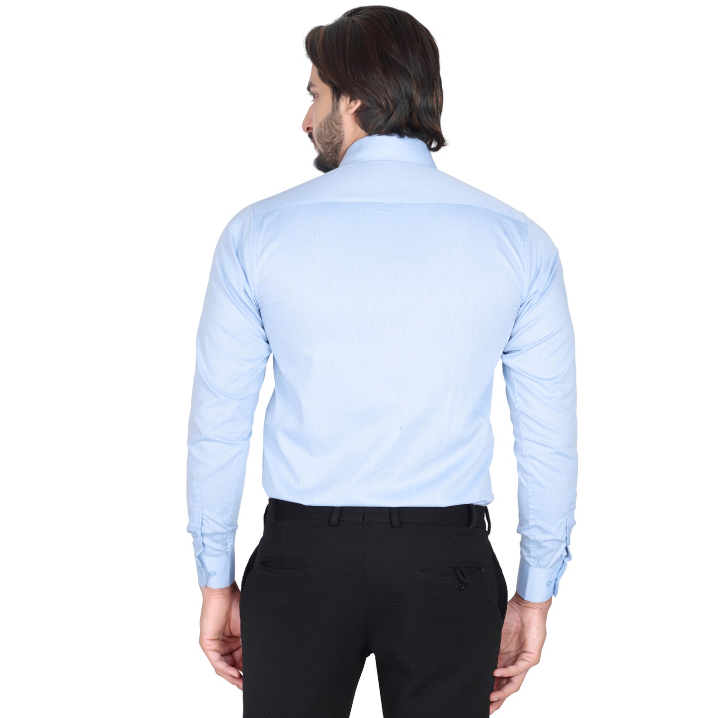 Men’s Easy Iron Regular Fit Sky Blue Shirt