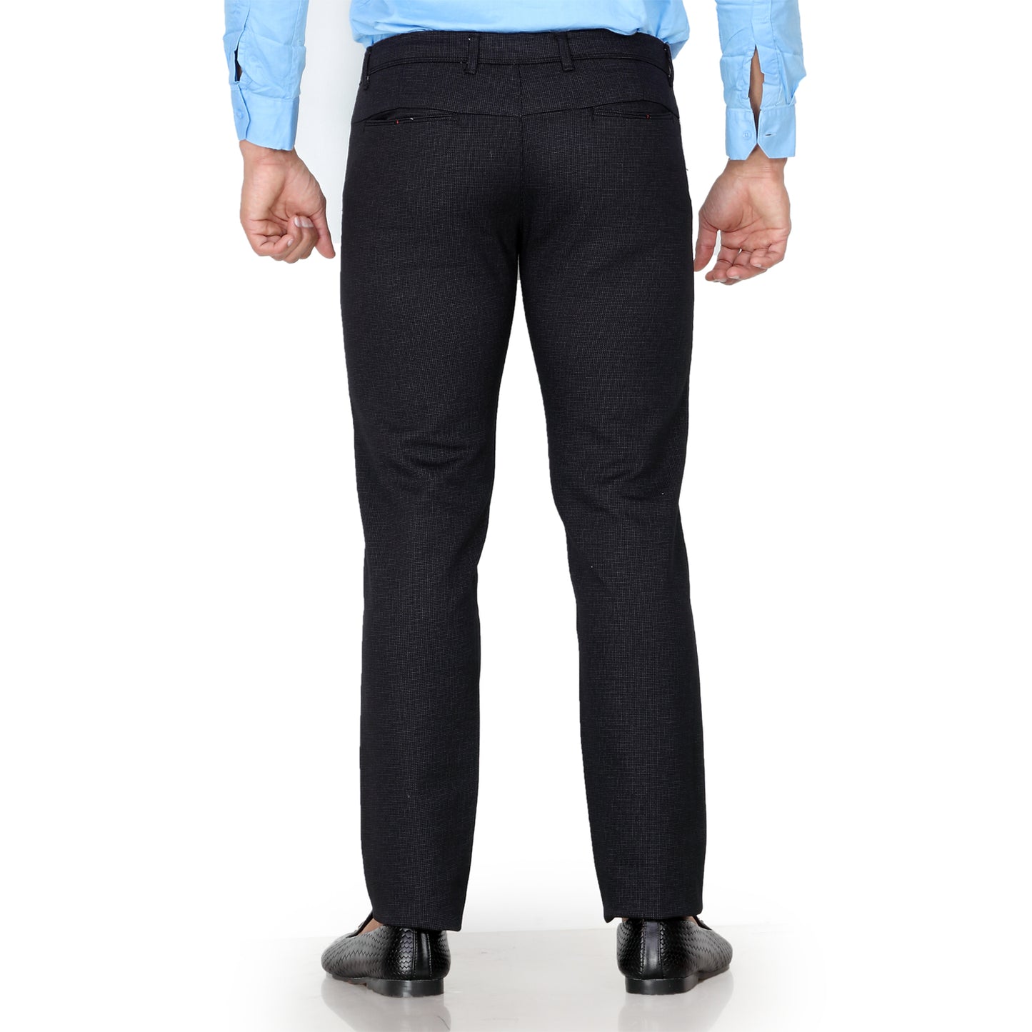 Men’s Blue Cotton Pant