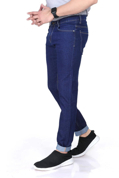 Men’s Clean Look Blue Denim Jeans