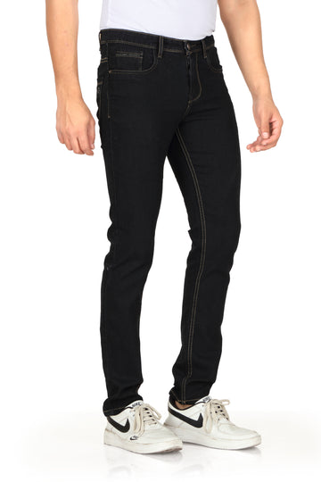 Men’s Black Clean Look Narrow Fit Denim Jeans