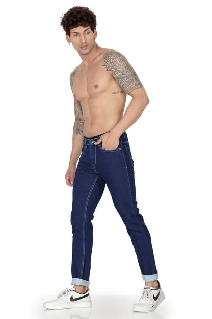 Men’s Blue Narrow Fit Denim Jeans