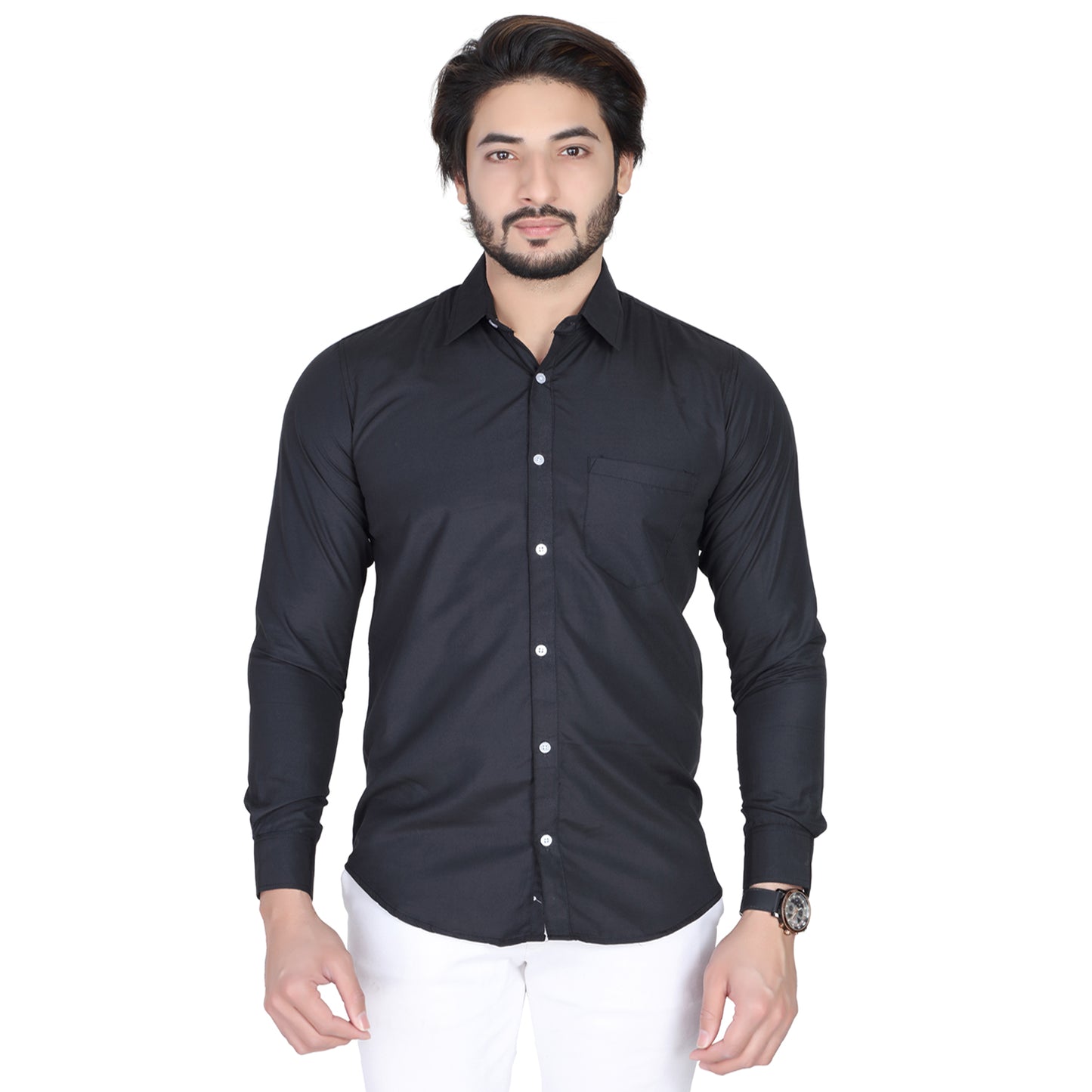 Men’s Formal Black Shirt