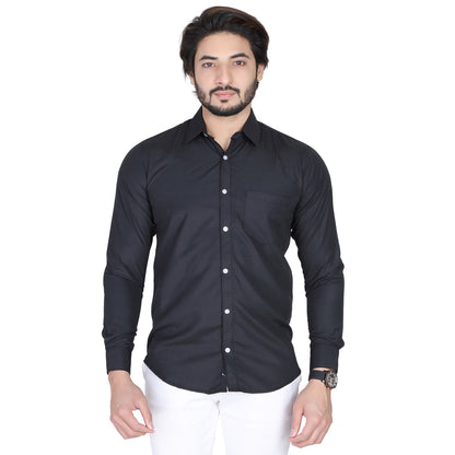 Men’s Formal Black Shirt