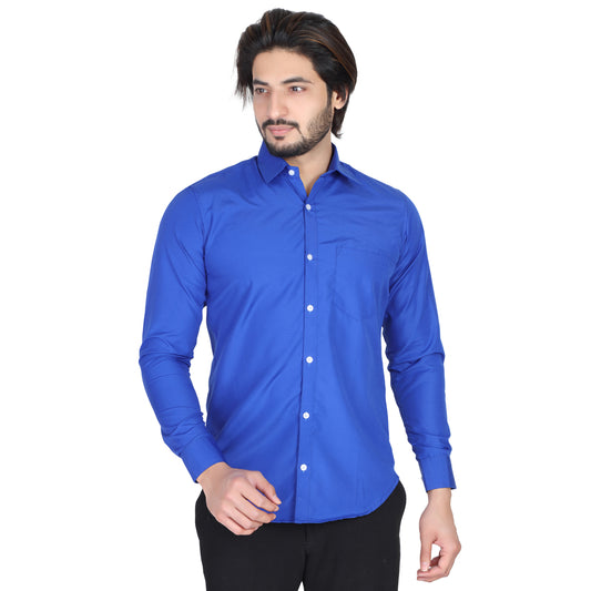 Men’s Formal Ink Blue Shirt