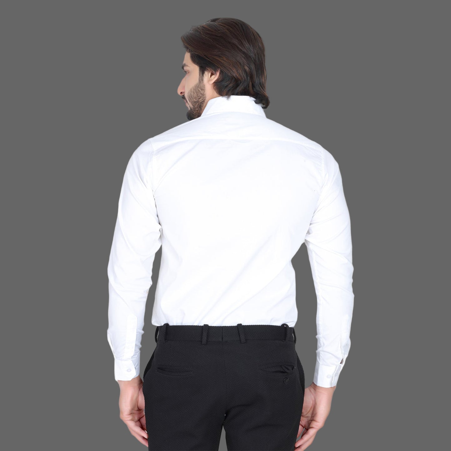 Men’s Easy Iron Regular Fit White Shirt