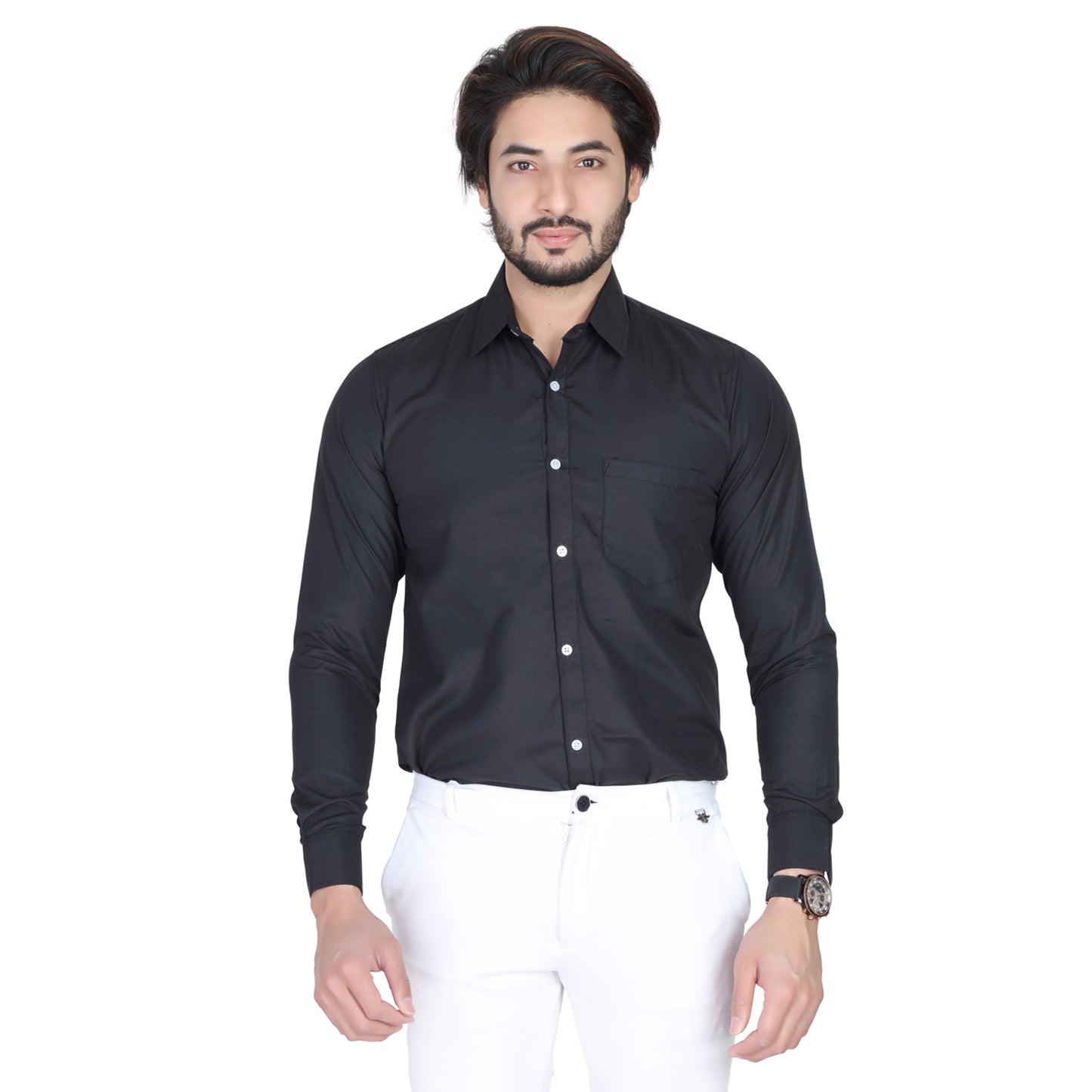 Men’s Formal Black Shirt