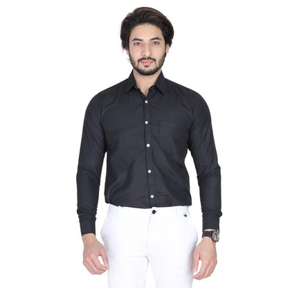 Men’s Formal Black Shirt