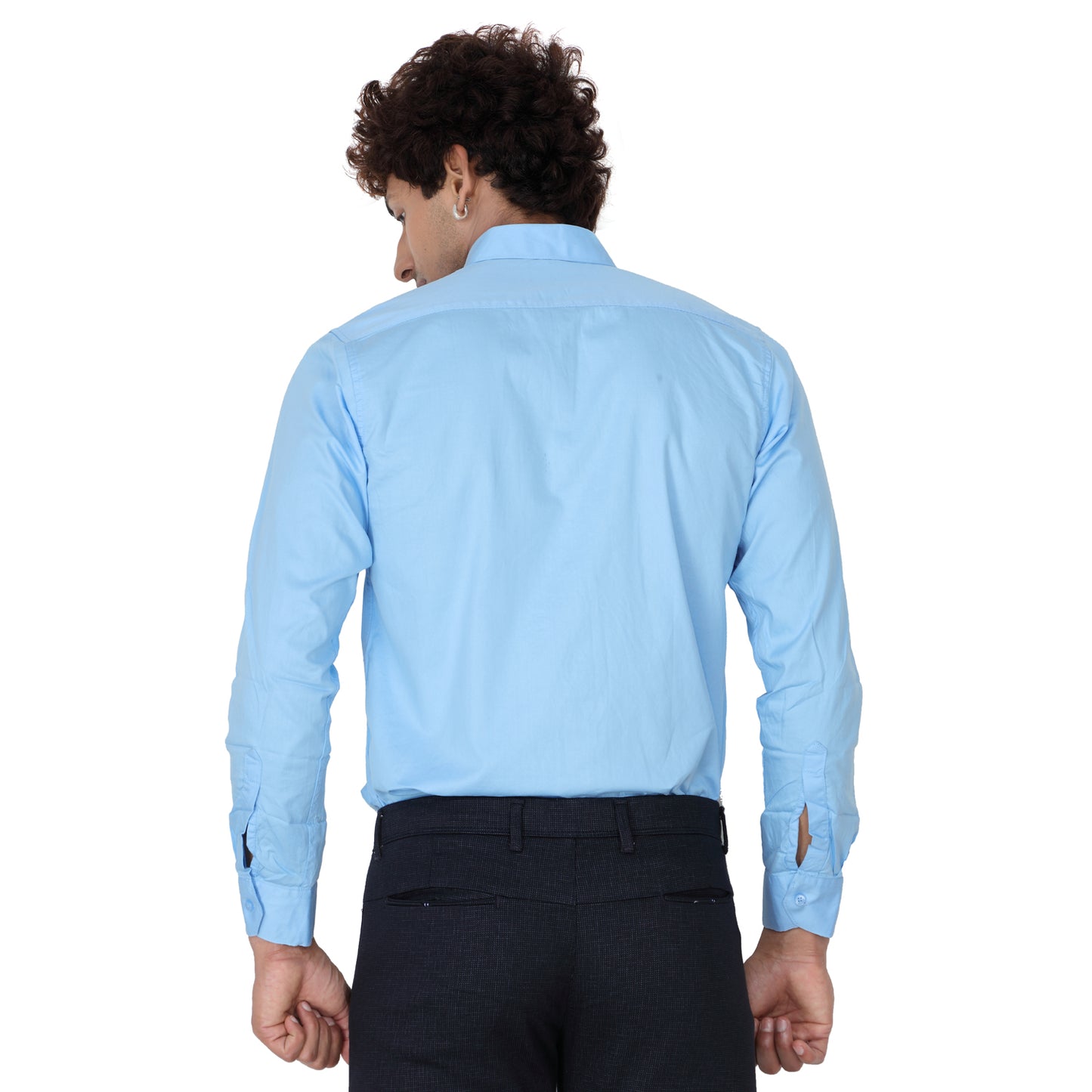 Men’s Powder Blue Formal Shirt