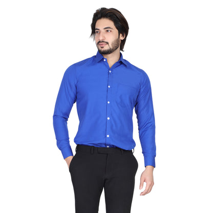 Men’s Formal Ink Blue Shirt