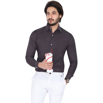 Men’s Formal Dark Grey Shirt