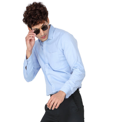 Men’s Light Blue Formal Shirt