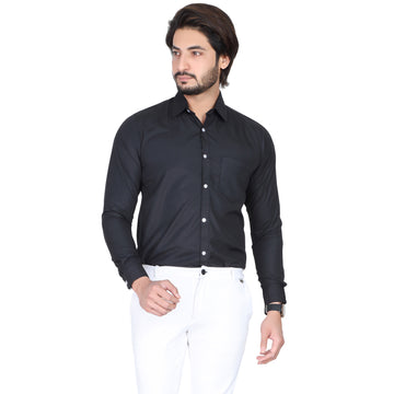 Men’s Formal Black Shirt