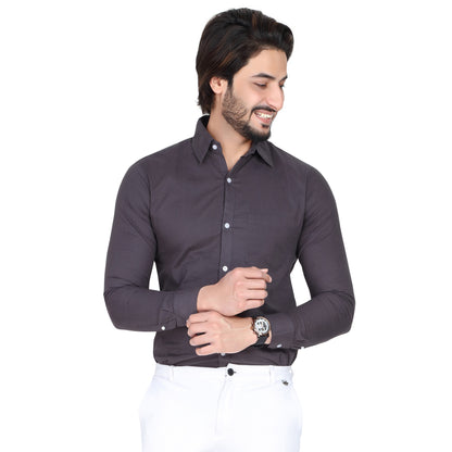 Men’s Formal Dark Grey Shirt