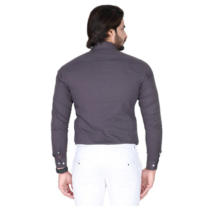 Men’s Formal Dark Grey Shirt