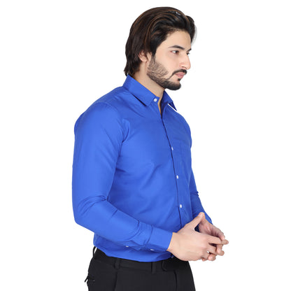 Men’s Formal Ink Blue Shirt