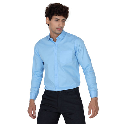 Men’s Powder Blue Formal Shirt