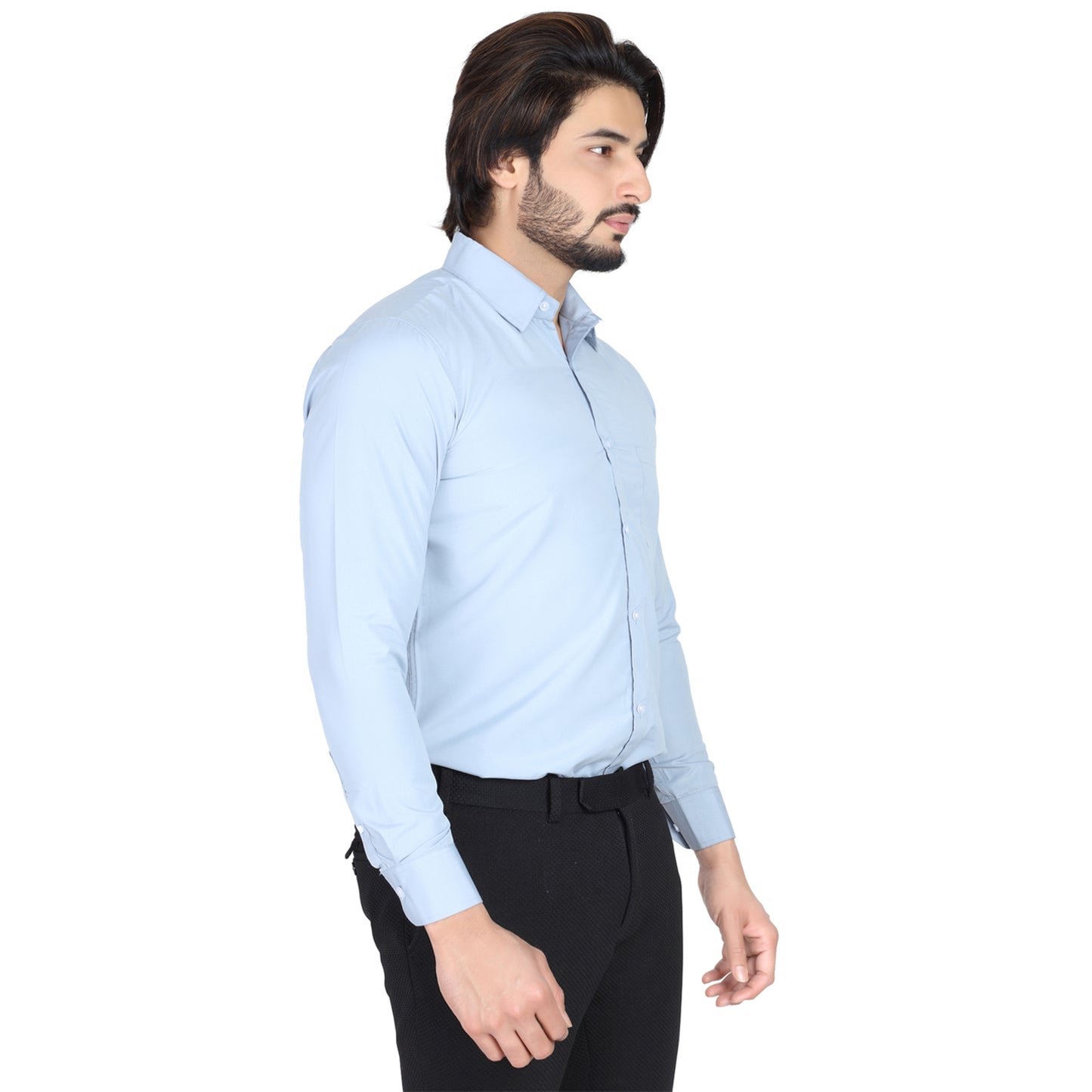 Men’s Formal Light Grey Shirt