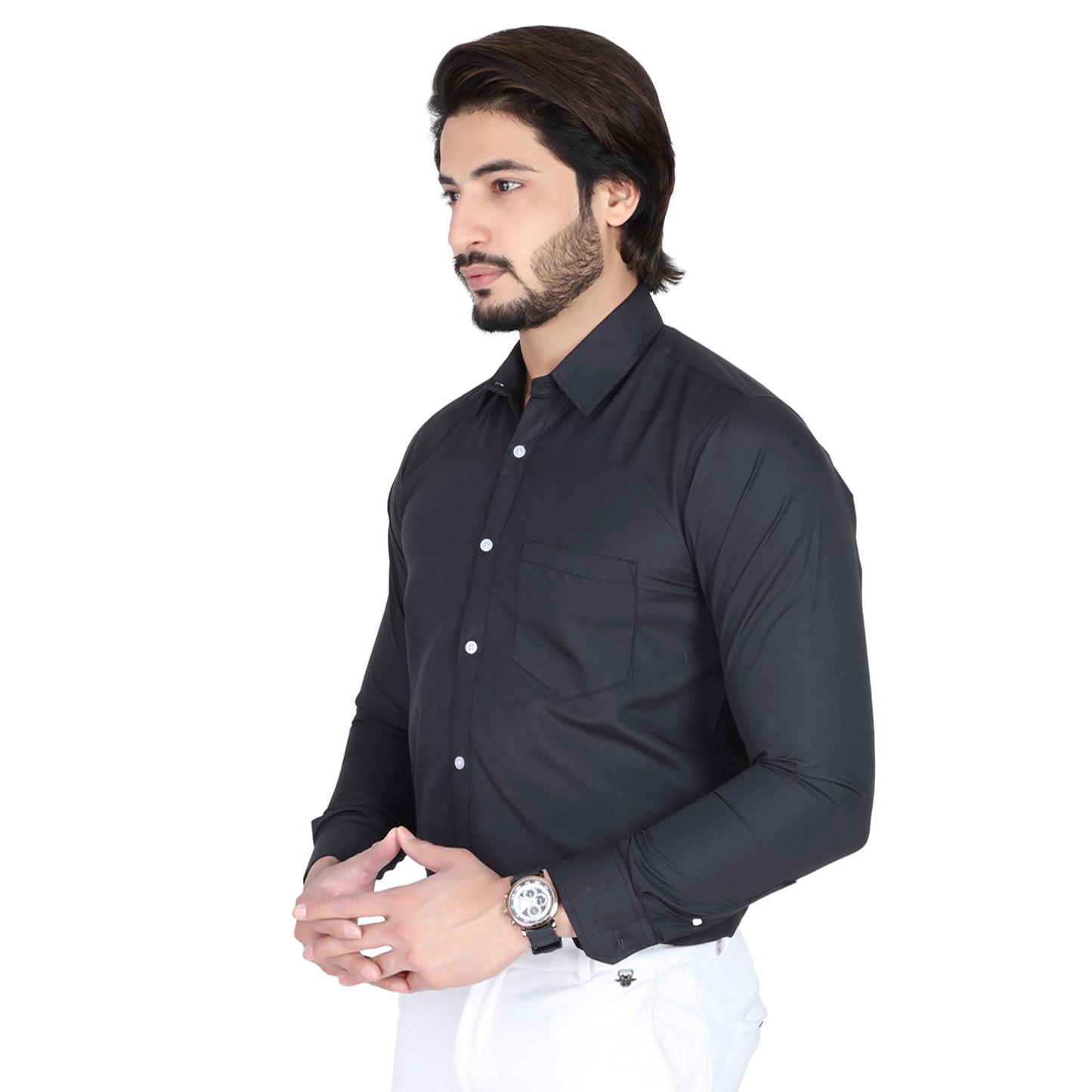 Men’s Formal Black Shirt