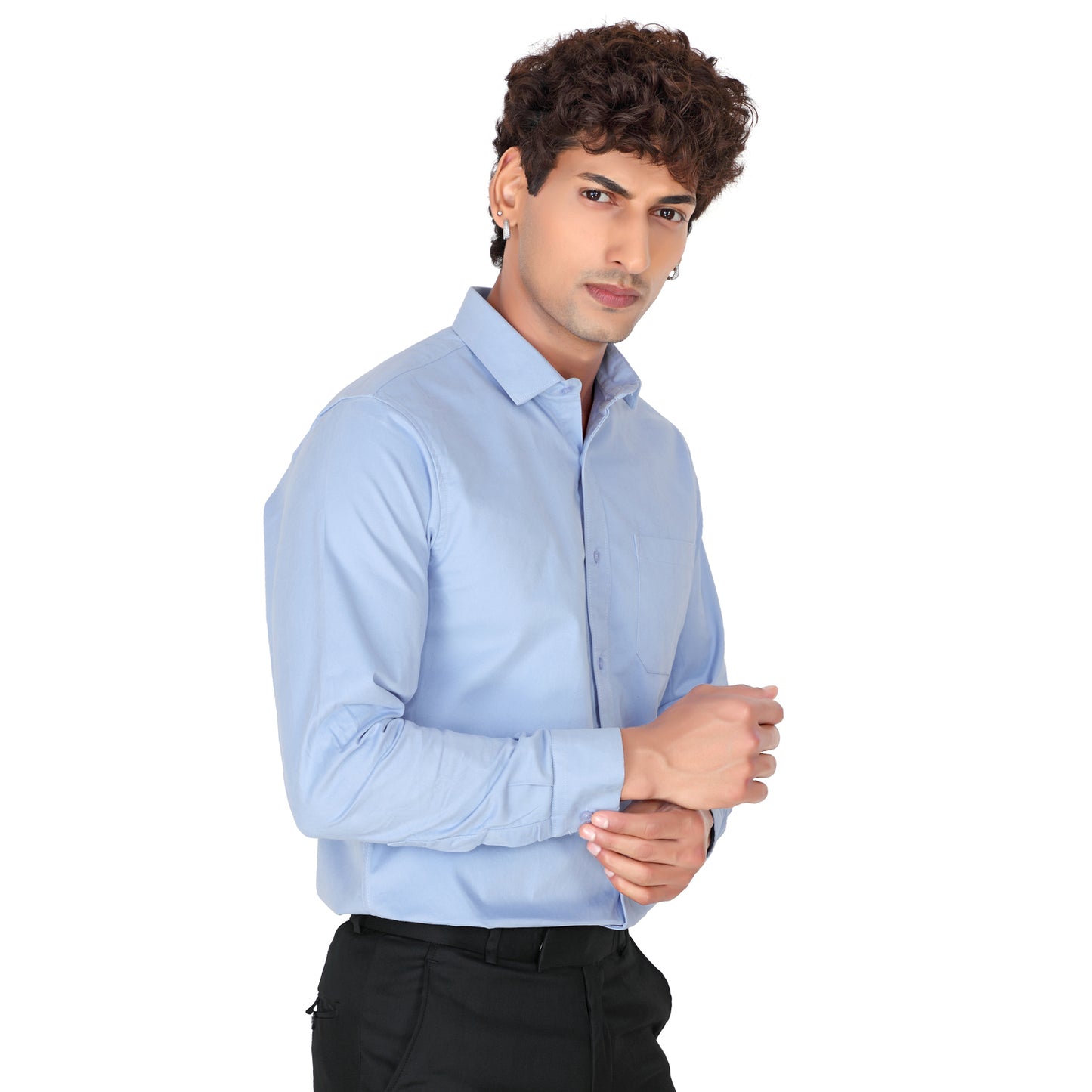 Men’s Light Blue Formal Shirt