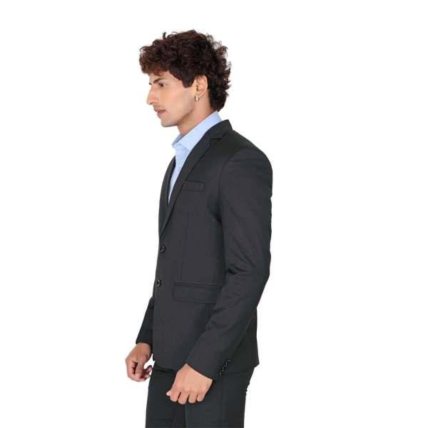 Men's Black Formal Blazer - Premium Business Suit Jacket | LP Creation
