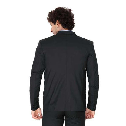 Men's Black Formal Blazer - Premium Business Suit Jacket | LP Creation
