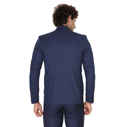 Men’s Solid Blue Blazer