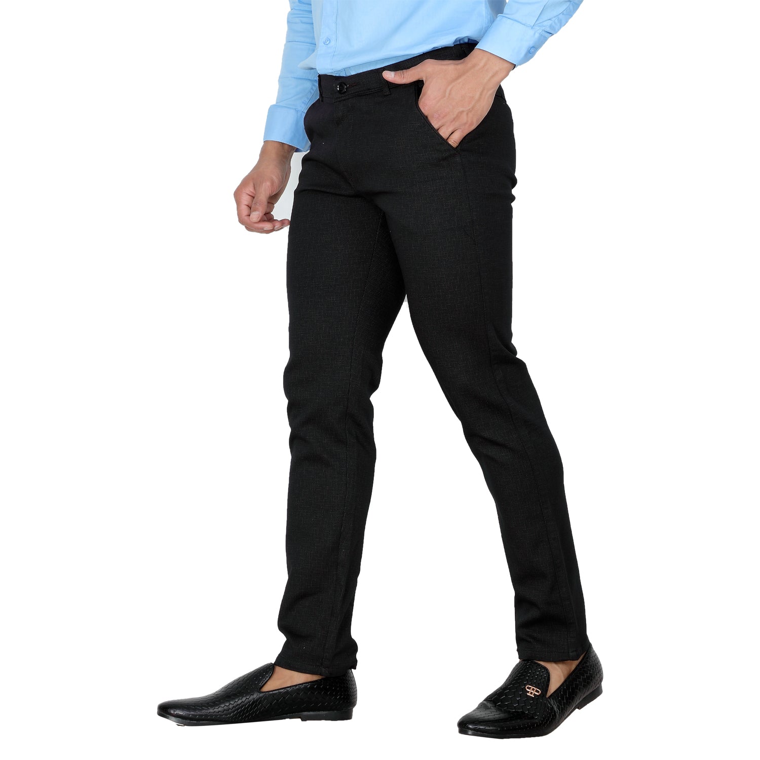 Men’s Black Cotton Pant