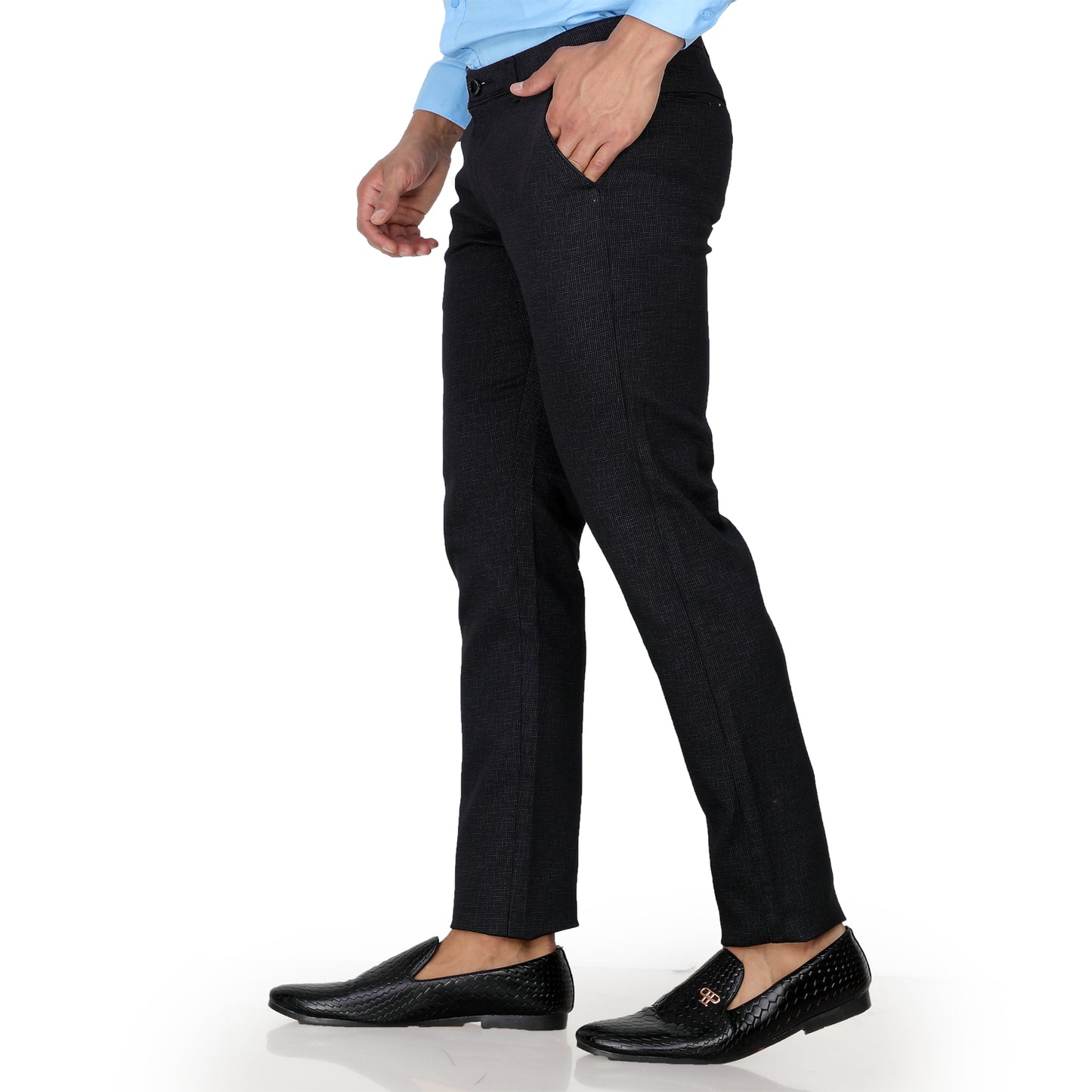 Men's Straight Fit Brown Cotton Pants - Versatile Casual & Formal Trousers