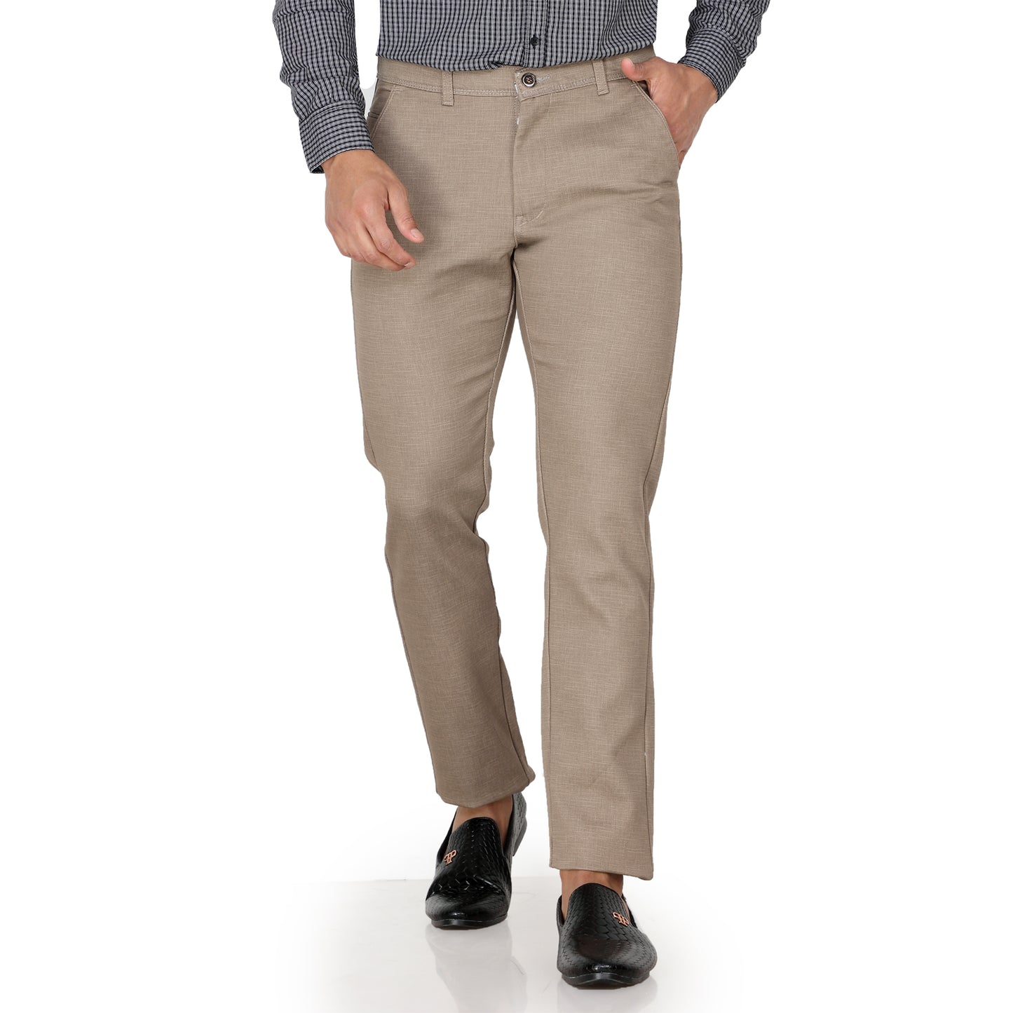 Men’s Khaki Cotton Pant
