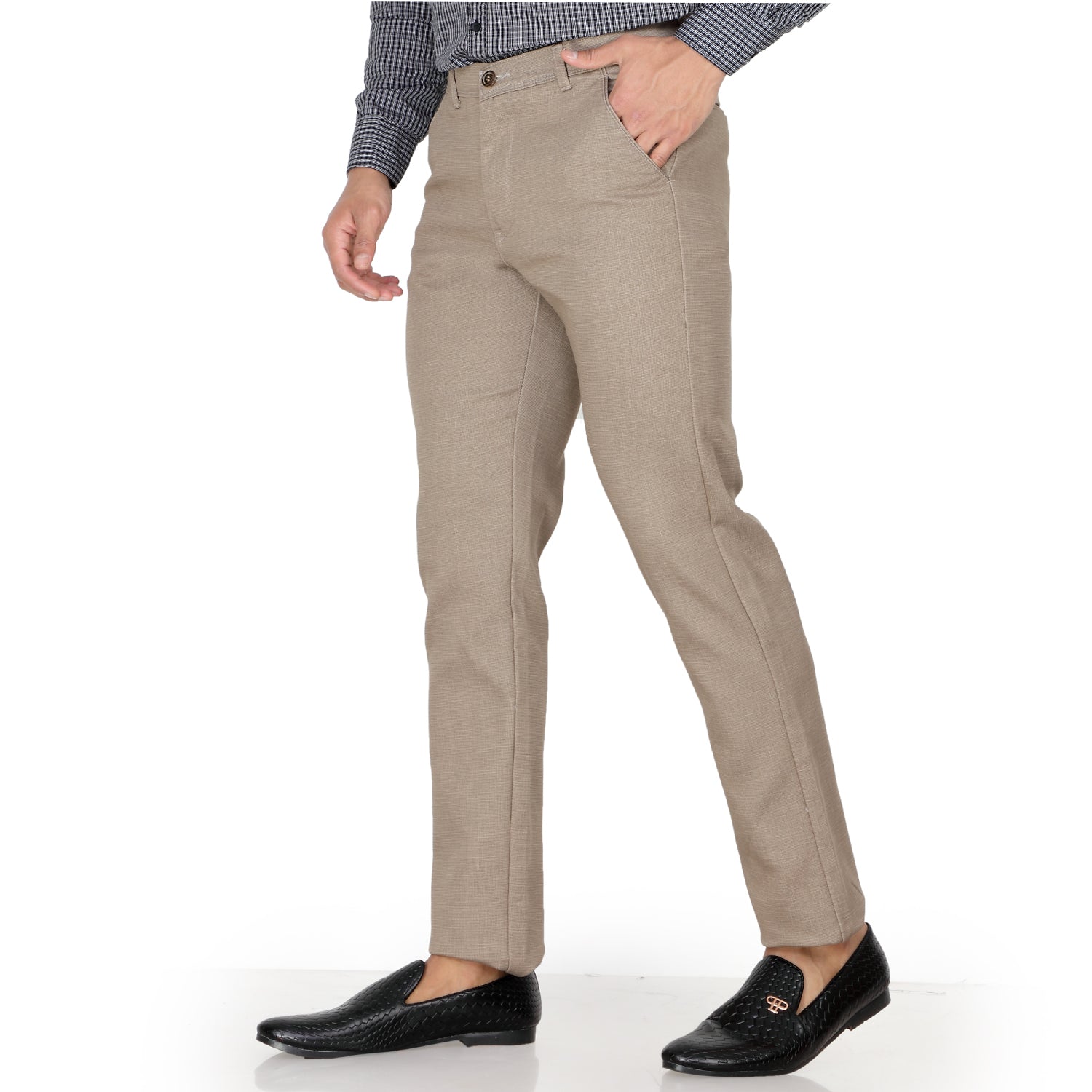 Men’s Khaki Cotton Pant