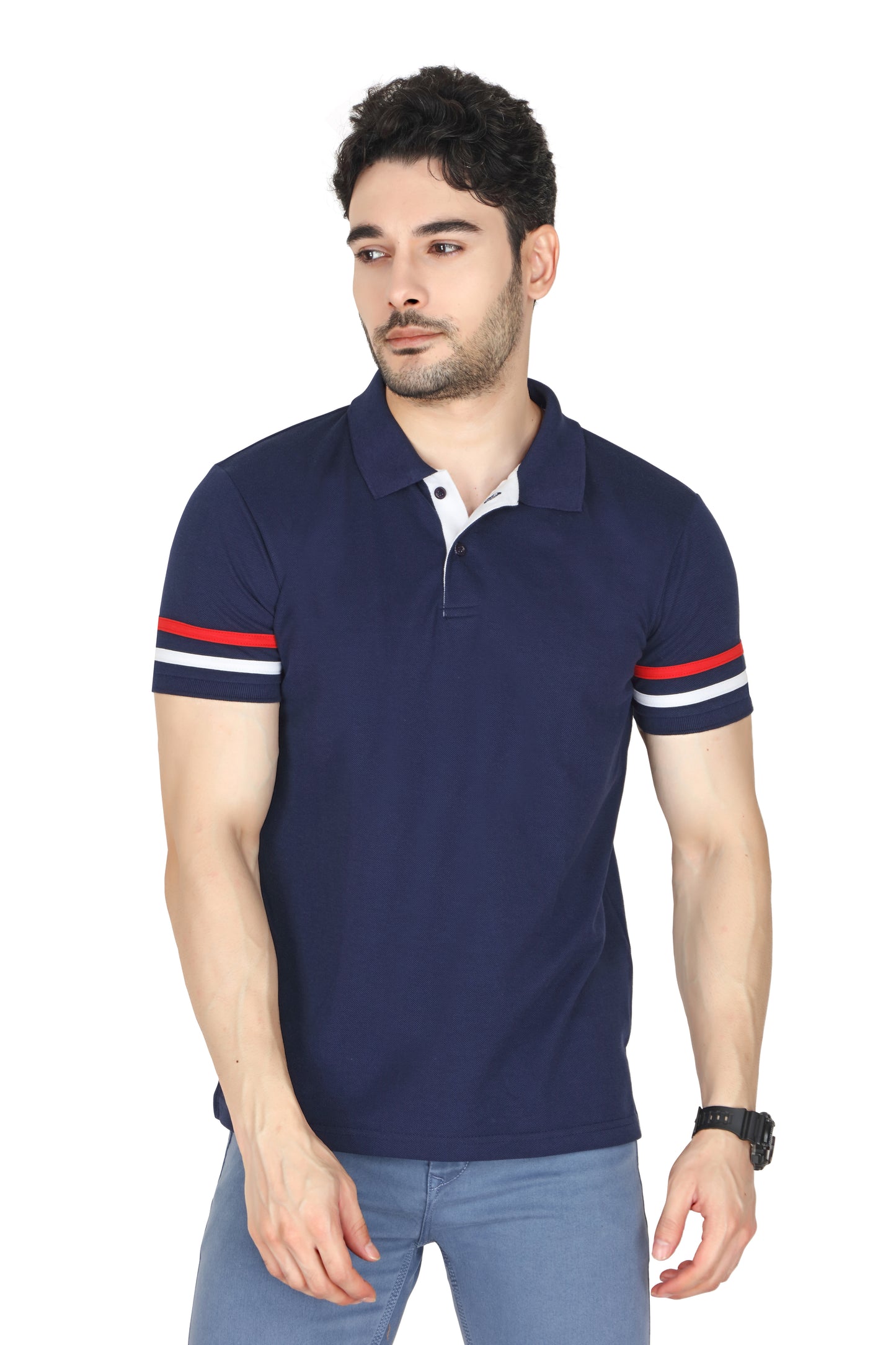 Men’s Collared Half Sleeve T-Shirt
