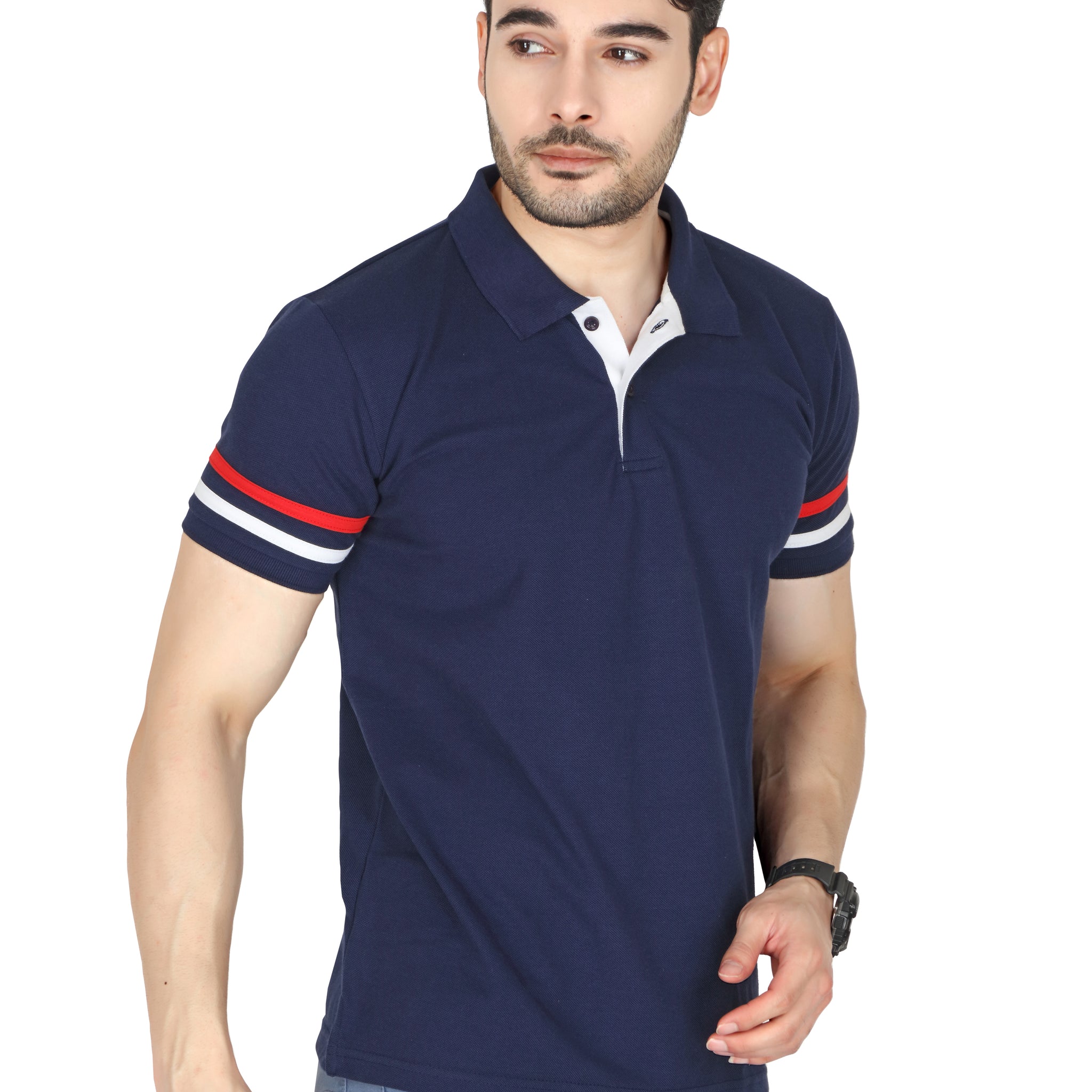 Men’s Collared Half Sleeve T-Shirt