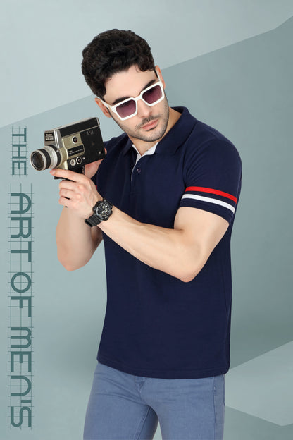 Men’s Collared Half Sleeve T-Shirt