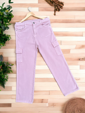 Classic Pink Cargo For Women