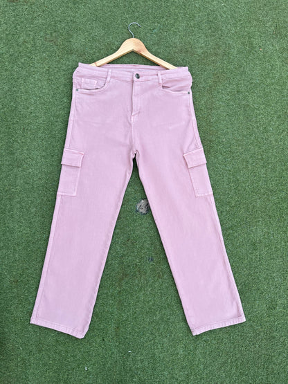 Classic Pink Cargo For Women