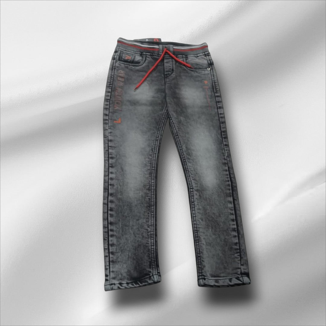 Kids Gray Denim Jeans