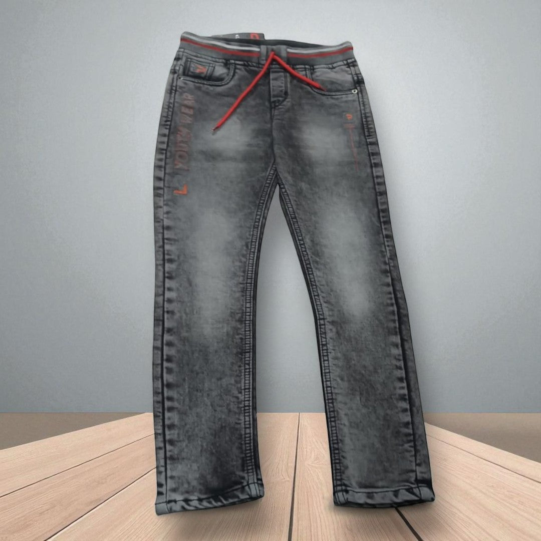 Kids Gray Denim Jeans