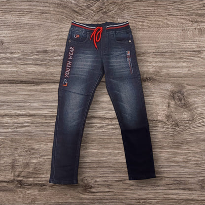Kids Black Denim Jeans
