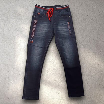 Kids Black Denim Jeans