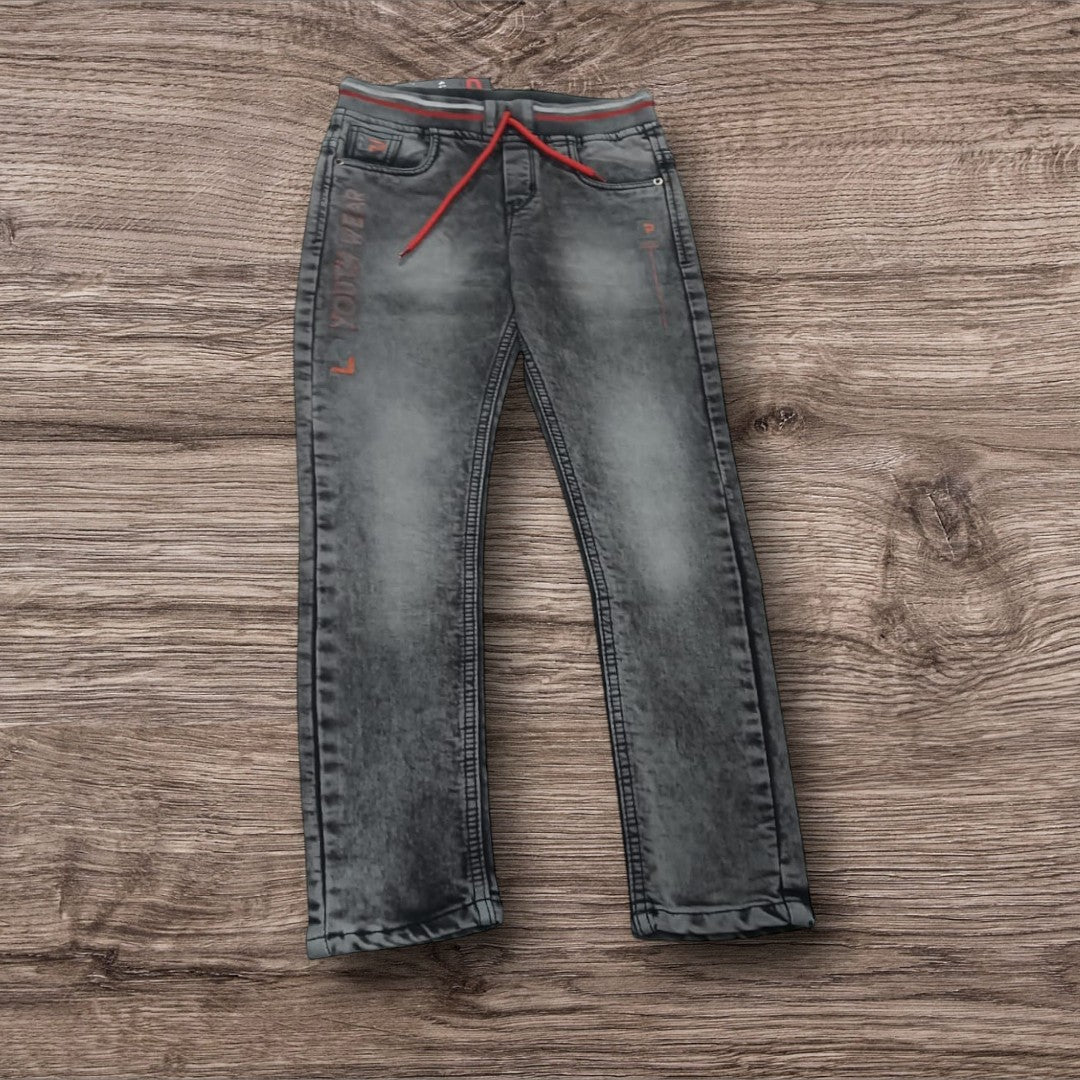 Kids Gray Denim Jeans